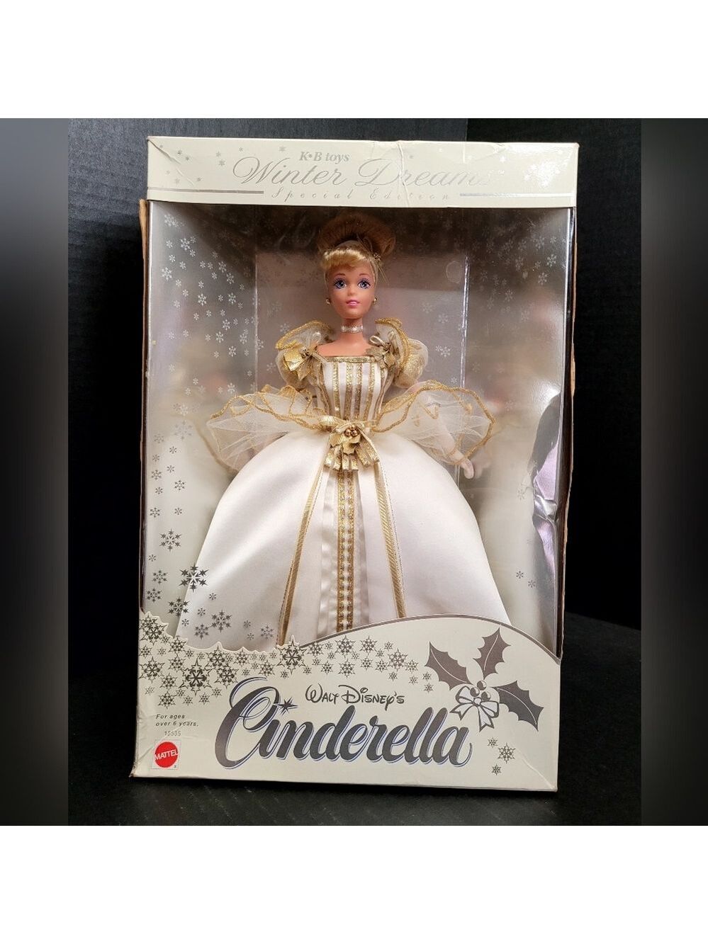 1997 KB Toys Winter Dreams Special Edition Cinderella #18505